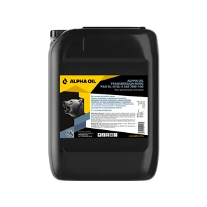 Масло трансмиссионно-гидравлическое ALPHA OIL TO-4 SAE 10W канистра 20л. (17,5кг.)